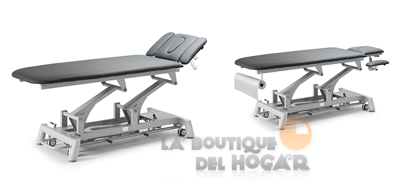 Camilla de Masaje eléctrica de 4 secciones con 1 motor y agujero facial Modelo Titan 308