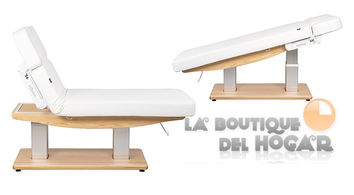 Camilla de Masaje eléctrica SPA con 4 motores y acabado de madera Troch Smart