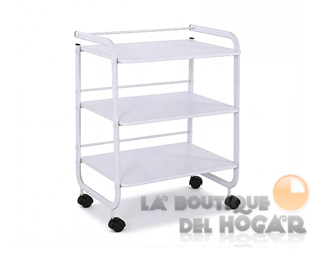 Carrito de estética de 3 estantes Modelo Aidy