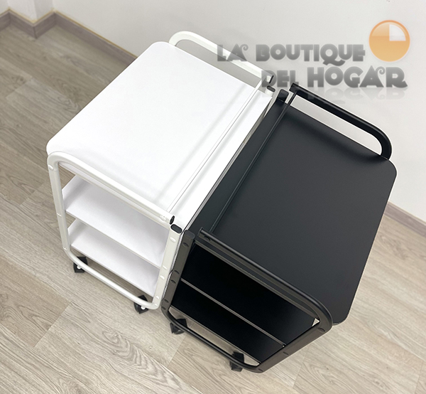 Carrito de estética de 3 estantes Modelo Elsa