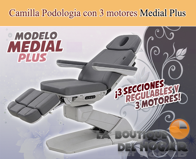 Sillón de Podología motorizado de Gama Alta Modelo Medial Plus