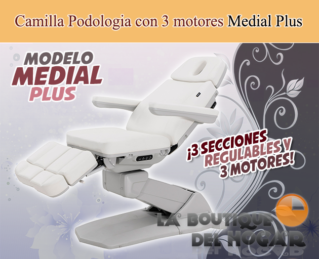 Sillón de Podología motorizado de Gama Alta Modelo Medial Plus