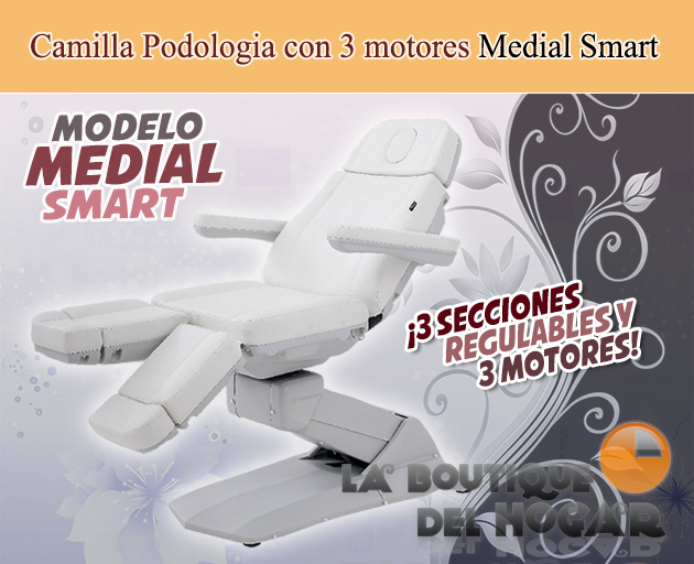 Sillón de Podología motorizado de Gama Alta Modelo Medial Smart