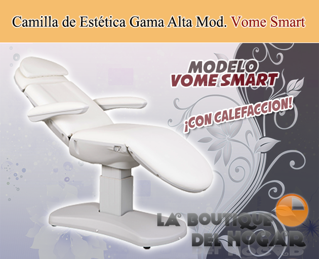 Camilla de estética motorizada Modelo Vome Smart calefaccion 