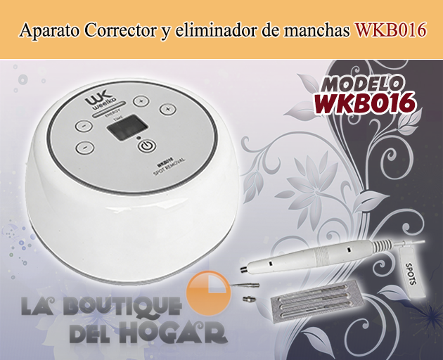 Aparato Corrector y eliminador de manchas WKB016