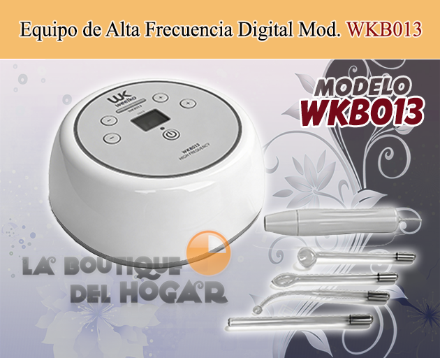 Aparato de Alta Frecuencia para tratamientos estéticos Basitech High Frequency Modelo WKB013