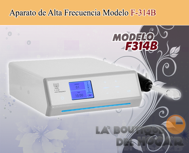 Alta frecuencia F-314A para tratamientos estéticos