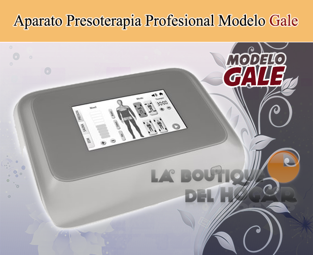 Aparato de Presoterapia Gale para tratamientos estéticos