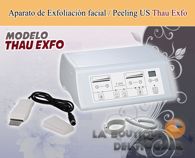 Aparato de Exfoliacion facial y Galvánico Peeling Ultrasónico Thau Exfo