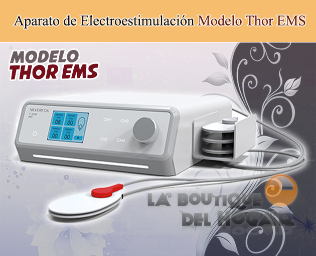 Aparato de Electroestimulación EMS con pantalla táctil HighTech Modelo Thor EMS