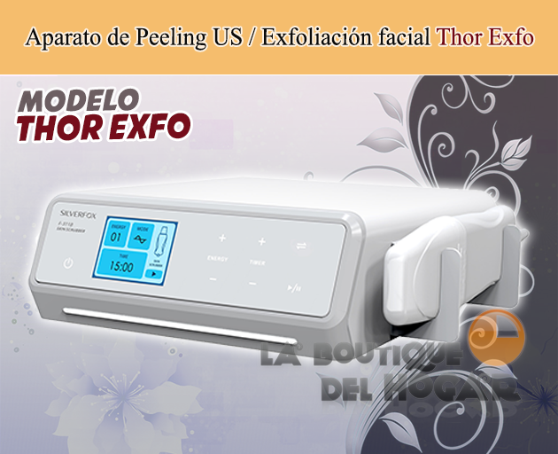 Aparato de Exfoliacion facial Peeling Ultrasónico Thor Exfo