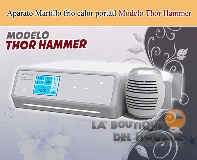 Aparato con martillo de frío y calor para tratamientos faciales Thor Hammer