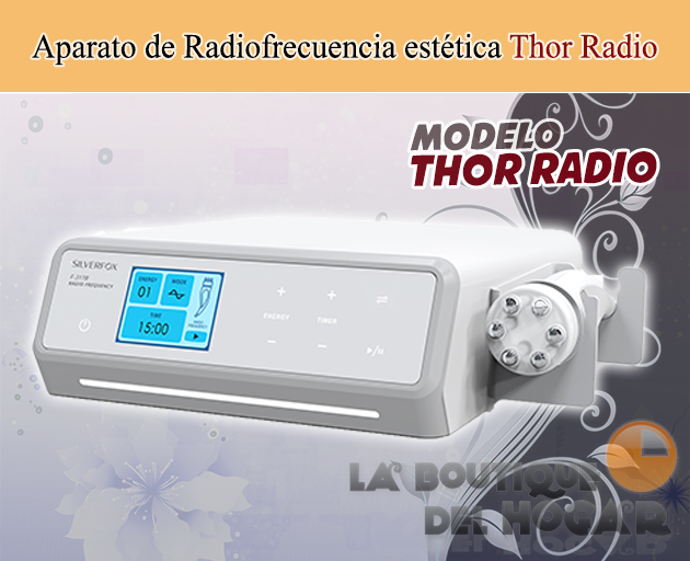 Aparato de Radiofrecuencia estética belleza Thor Radio