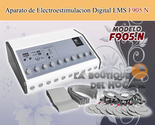 Aparato de Electroestimulación EMS con pantalla táctil HighTech Modelo WKB008