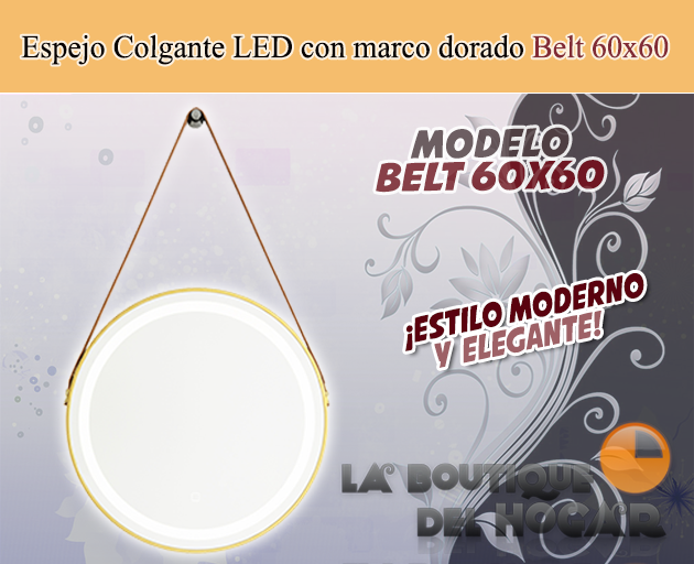 Tocador de Peluquería estilo Moderno con espejo Modelo Belt