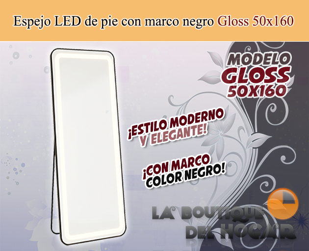 Tocador de Peluquería estilo Moderno con espejo Modelo Gloss