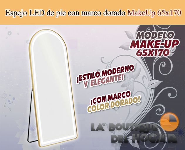 Tocador de Peluquería estilo Moderno con espejo Modelo Make-Up