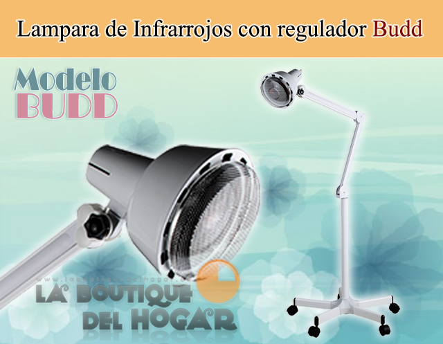 Lampara de infrarrojos con regulador de la intensidad