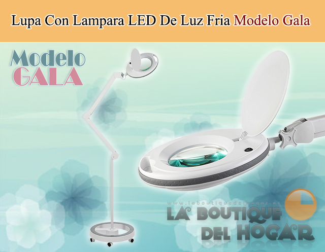 Lampara LED de 5 aumentos