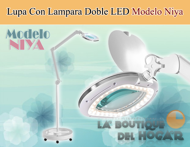 Lampara LED de 5 aumentos