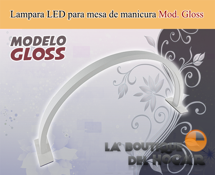 Lupa con Lampara LED de 5 aumentos con luz fría y brazo articulado Widen Plus