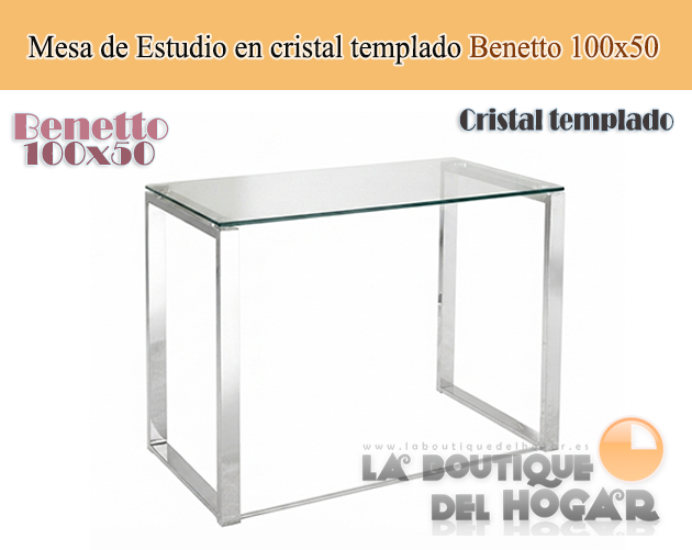 Mesa de despacho fija negra con patas metálicas y tablero de Roble Modelo Office
