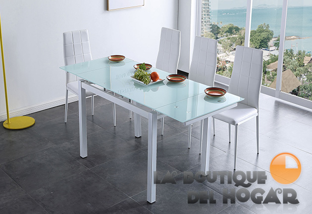 Mesa Extensible para salón comedor Modelo Milán