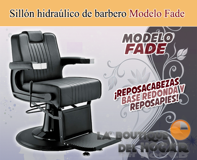 Sillones De Barbero Reclinables Y Giratorios Modelo Fade