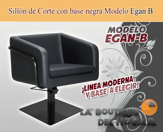 Sillón hidráulico de corte Vintage modelo Egan B