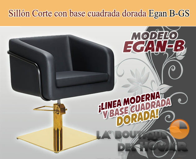 Sillón hidráulico de corte Vintage modelo Egan B