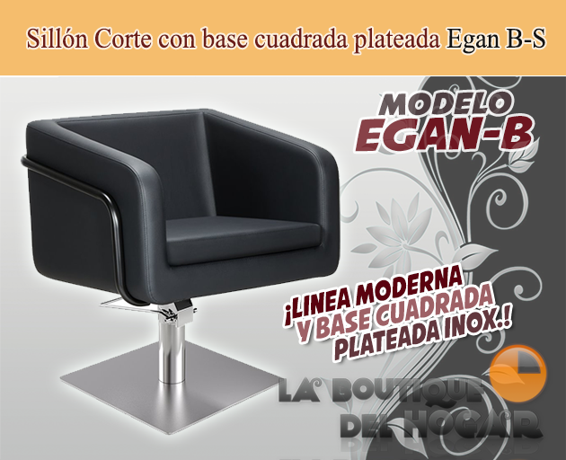 Sillón hidráulico de corte Vintage modelo Egan B