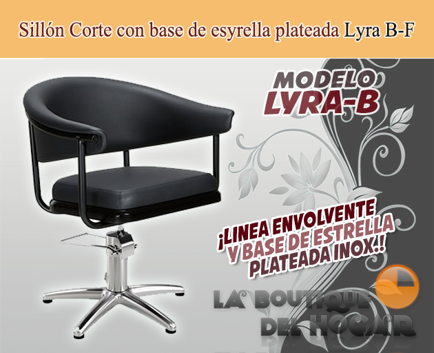 Sillón hidráulico de corte Vintage modelo Lyra B