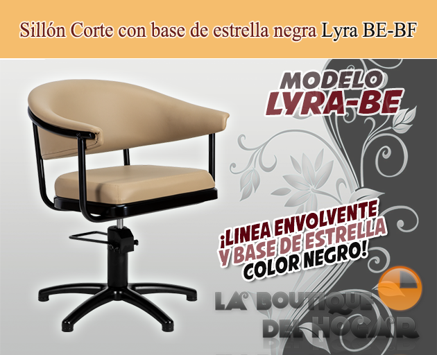 Sillón hidráulico de corte Vintage modelo Lyra B