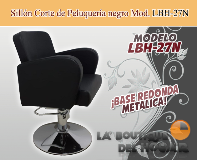 Sillón corte peluquería hidráulico Modelo LBH-27N