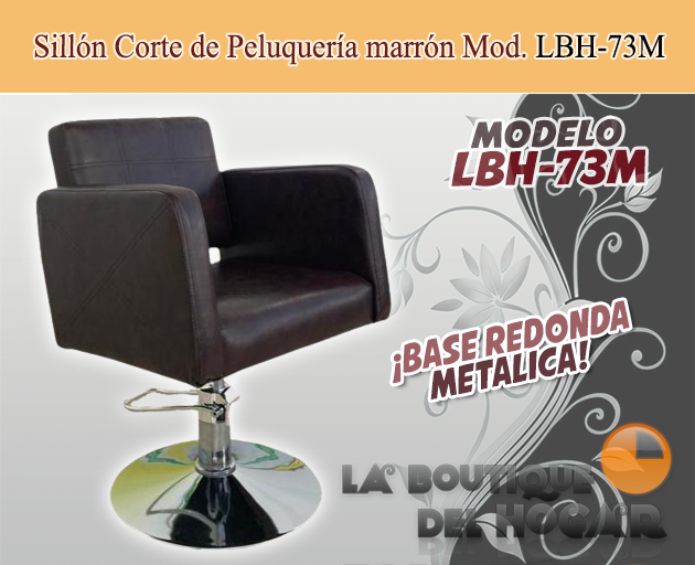 Sillón corte peluquería hidráulico Modelo LBH-73N