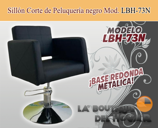 Sillón corte peluquería hidráulico Modelo LBH-73N