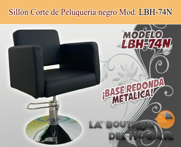 Sillón corte peluquería hidráulico Modelo LBH-74N