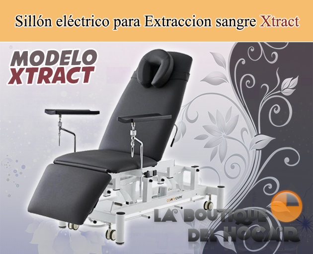 Sillón Eléctrico Extracción de Sangre Modelo Xtract Coinfycare