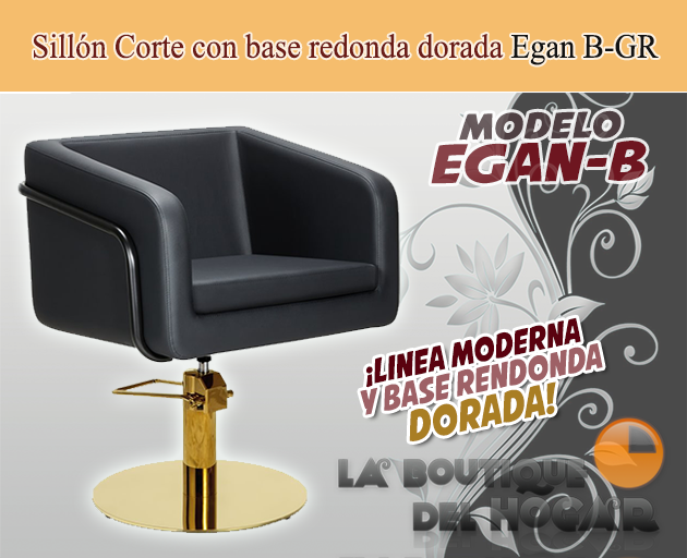 Sillón hidráulico de corte Vintage modelo Egan B