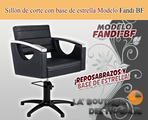 Sillón hidráulico con reposabrazos Fandy BF