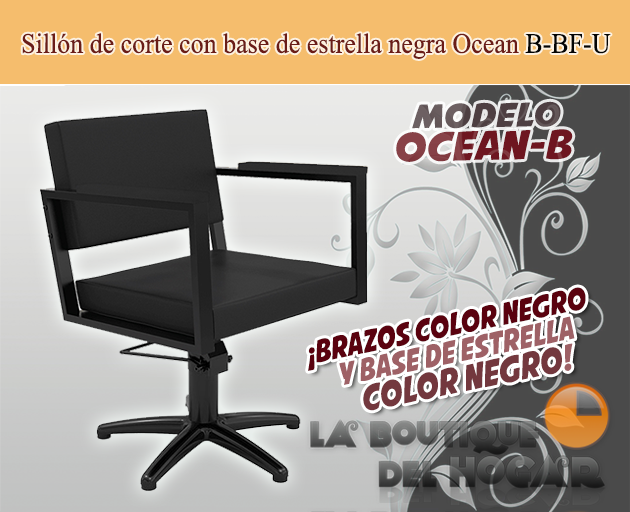 Sillón hidráulico de corte Vintage modelo Ocean B