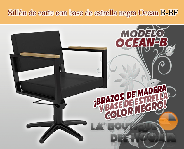 Sillón hidráulico de corte Vintage modelo Ocean B