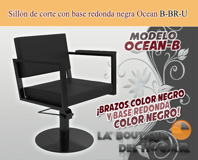 Sillón hidráulico de corte Vintage modelo Ocean B
