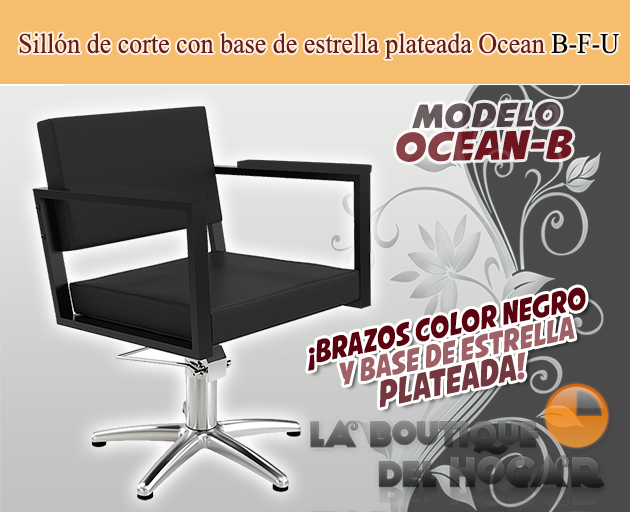 Sillón hidráulico de corte Vintage modelo Ocean B