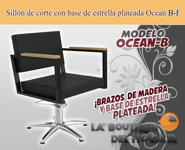 Sillón hidráulico de corte Vintage modelo Ocean B