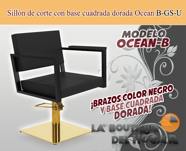 Sillón hidráulico de corte Vintage modelo Ocean GS
