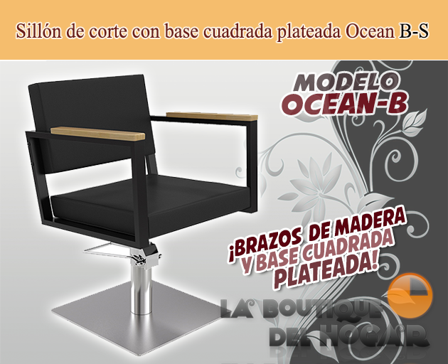 Sillón hidráulico de corte Vintage modelo Ocean B