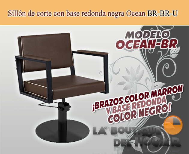 Sillón hidráulico de corte Vintage modelo Ocean BR