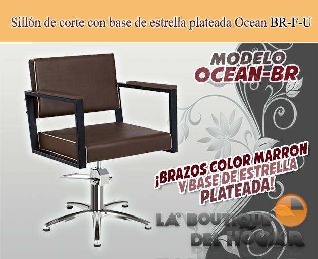 Sillón hidráulico de corte Vintage modelo Ocean BR