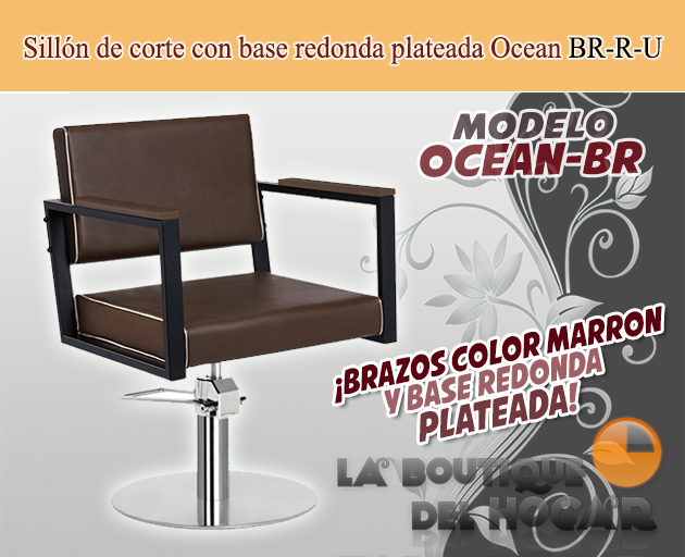 Sillón hidráulico de corte Vintage modelo Ocean BR
